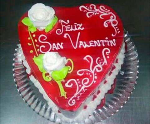 Tartas para San Valentín Mostoles Madrid